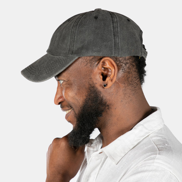Men's  Baseball Dad Cap - Charcoal
