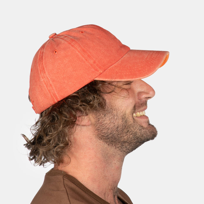 Men's Baseball Dad Cap - Rust