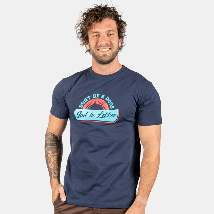Men's Be Lekker Short Sleeve T-Shirt - Navy