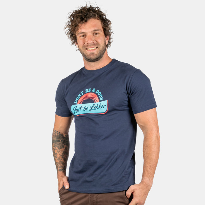 Men's Be Lekker Short Sleeve T-Shirt - Navy