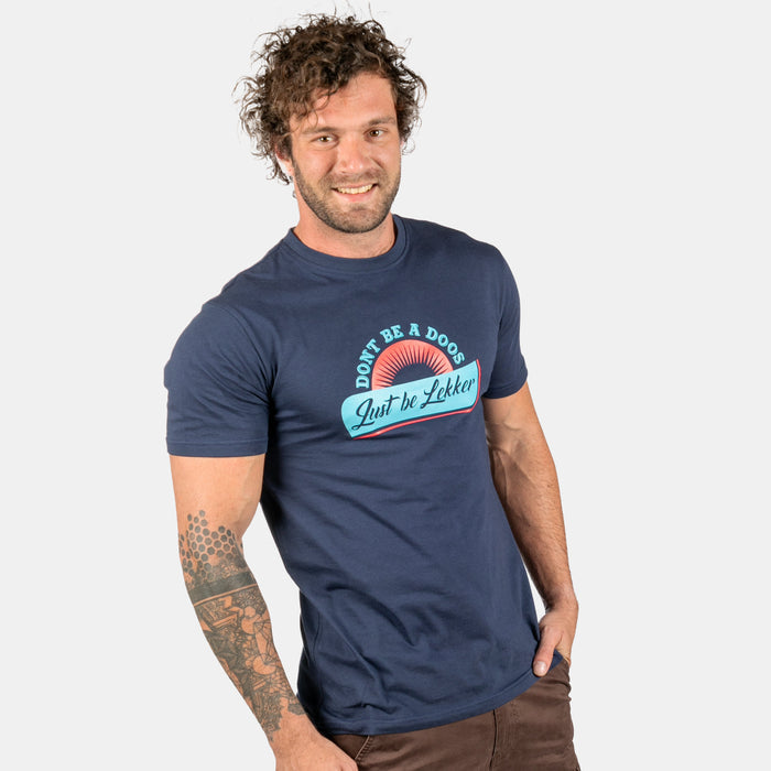 Men's Be Lekker Short Sleeve T-Shirt - Navy
