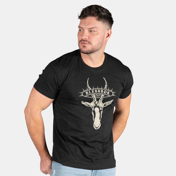 Men's Blessbok T-Shirt - Black