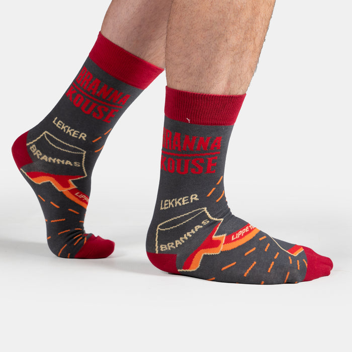 Men's Branna Socks - Grey