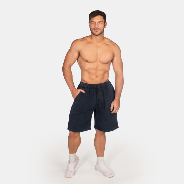 Men's Brushed Cotton Shorts - Navy