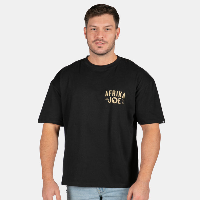 Men's Caffeine Boxy T-Shirt - Black