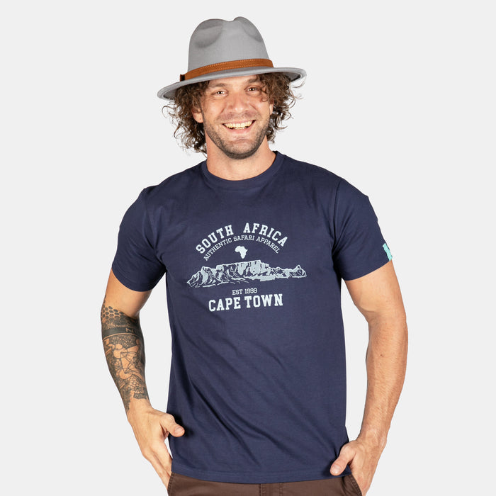 Men's Cape Town T-Shirt - Navy