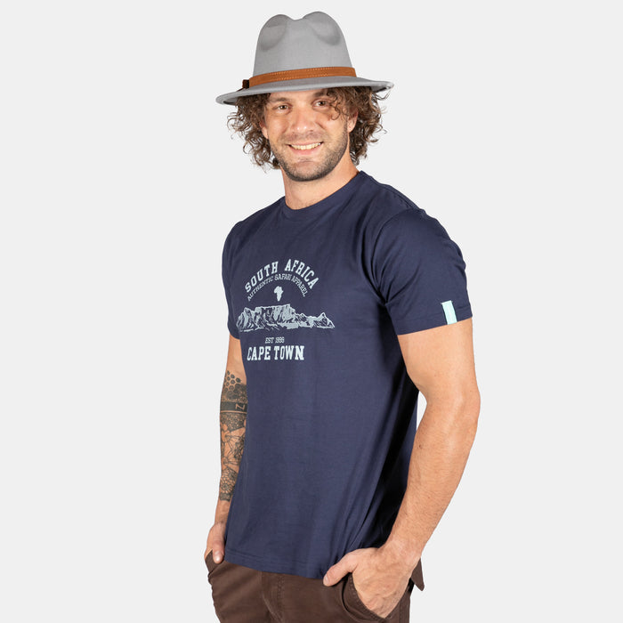 Men's Cape Town T-Shirt - Navy