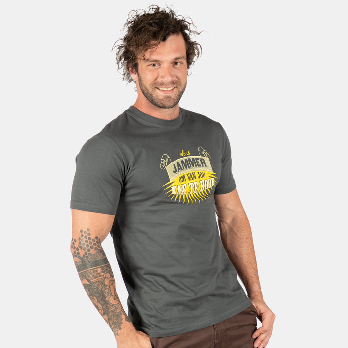 Men's Classic Jammer Regular Fit T-Shirt - Charcoal