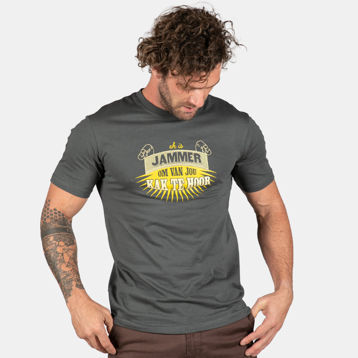 Men's Classic Jammer Regular Fit T-Shirt - Charcoal