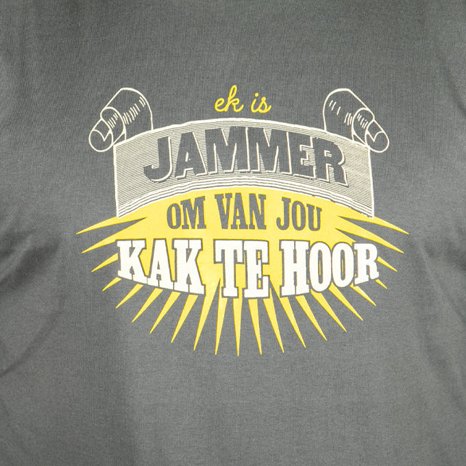 Men's Classic Jammer Regular Fit T-Shirt - Charcoal