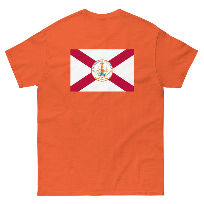 Men's classic tee  - Tickle Flag (Back)