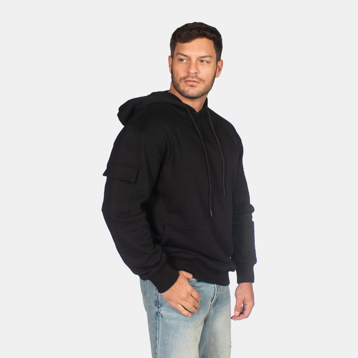 Men's Classy Hoodie - Black