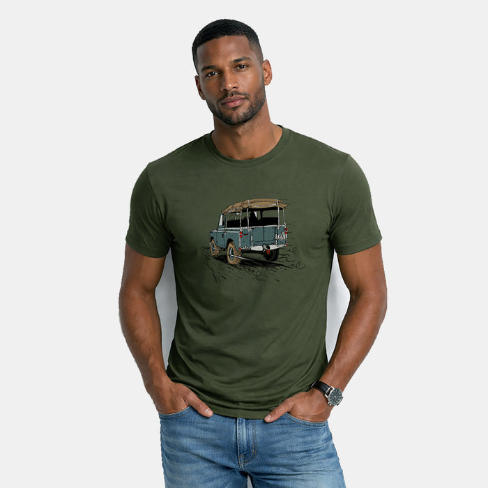Men's Comic Landy T-Shirt - Olive