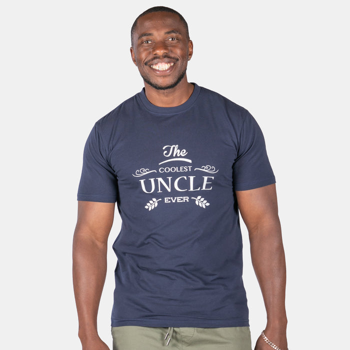 Men's Coolest Uncle Ever T-Shirt - Navy