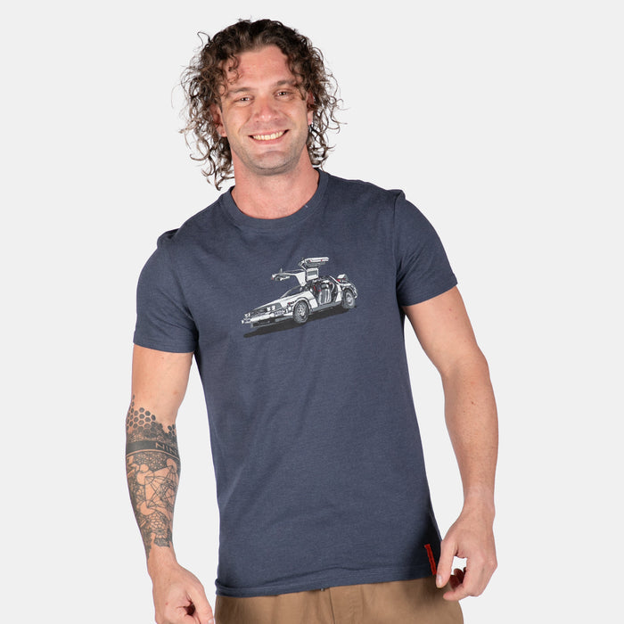 Men's DeLorean T-Shirt - Airforce
