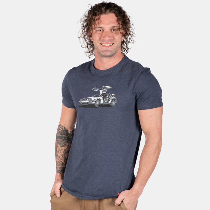 Men's DeLorean T-Shirt - Airforce