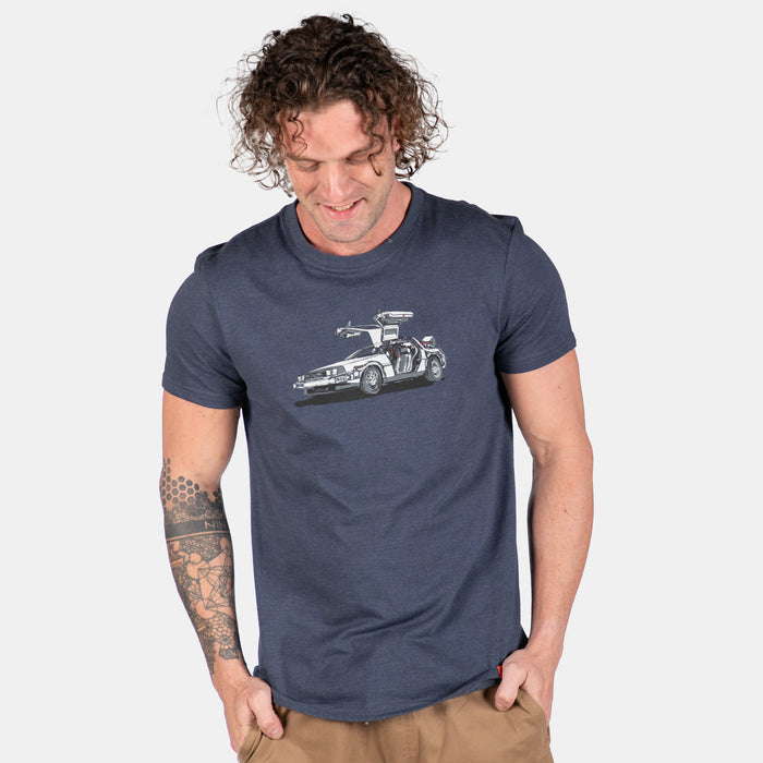 Men's DeLorean T-Shirt - Airforce
