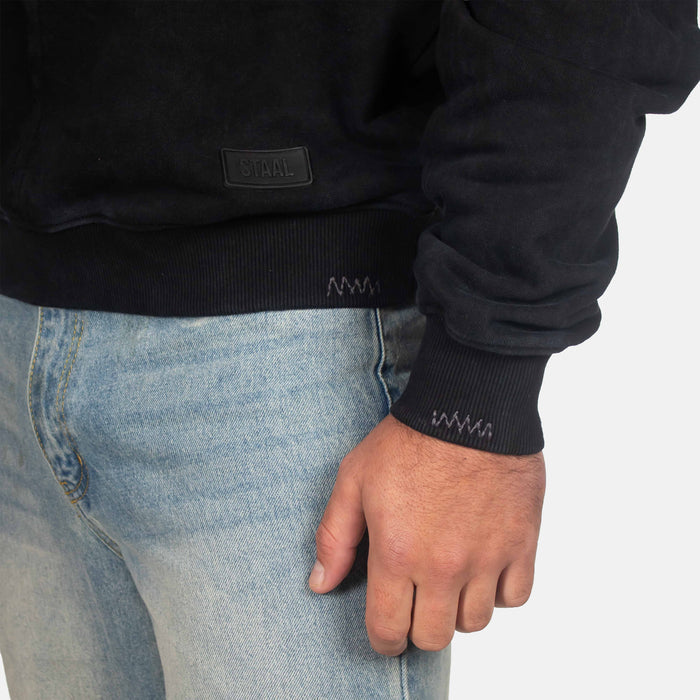 Men's Divided Sweater - Black