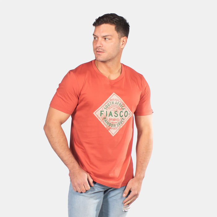 Men's Fiasco T-Shirt - Coral