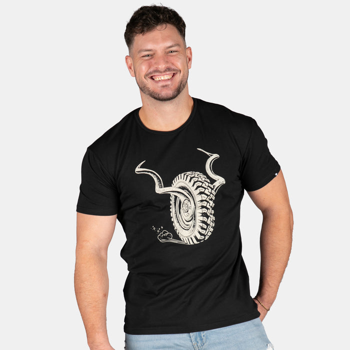 Men's Give It Horns T-Shirt - Black