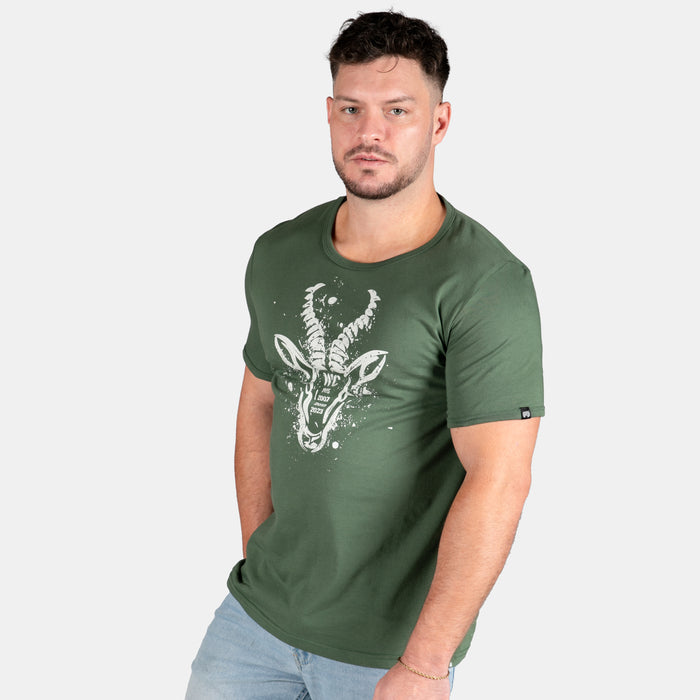 Men's Give It Horns T-Shirt - Green