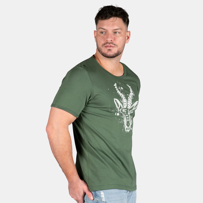 Men's Give It Horns T-Shirt - Green