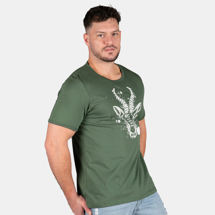 Men's Give It Horns T-Shirt - Green