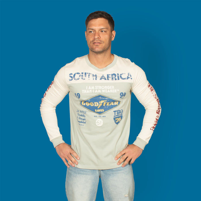 Men's Good Fear Long Sleeve T- Shirt - Grey