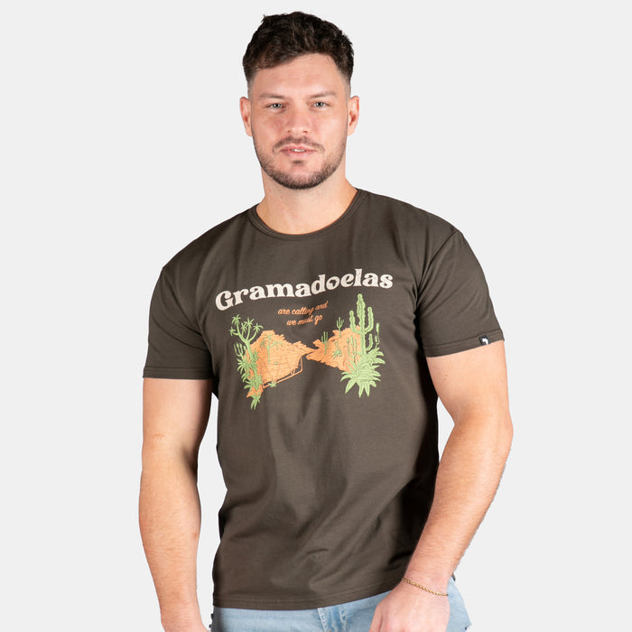 Men's Gramadoelas T-Shirt - Chocolate