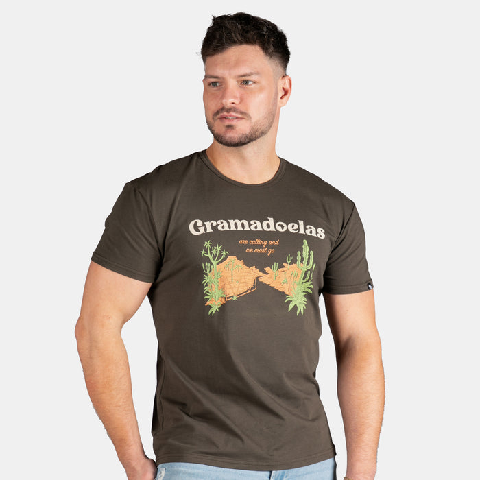 Men's Gramadoelas T-Shirt - Chocolate