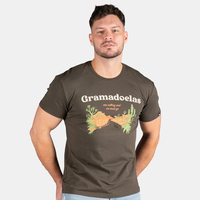 Men's Gramadoelas T-Shirt - Chocolate