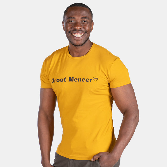 Men's Groot Meneer T-Shirt - Mustard
