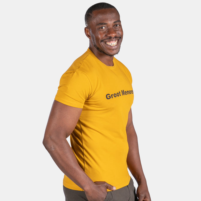 Men's Groot Meneer T-Shirt - Mustard