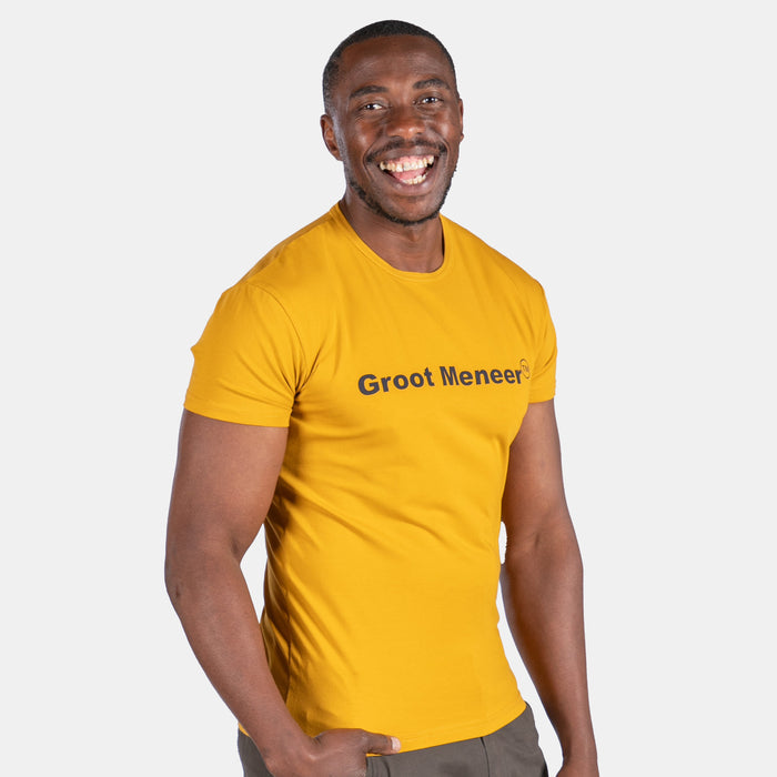 Men's Groot Meneer T-Shirt - Mustard