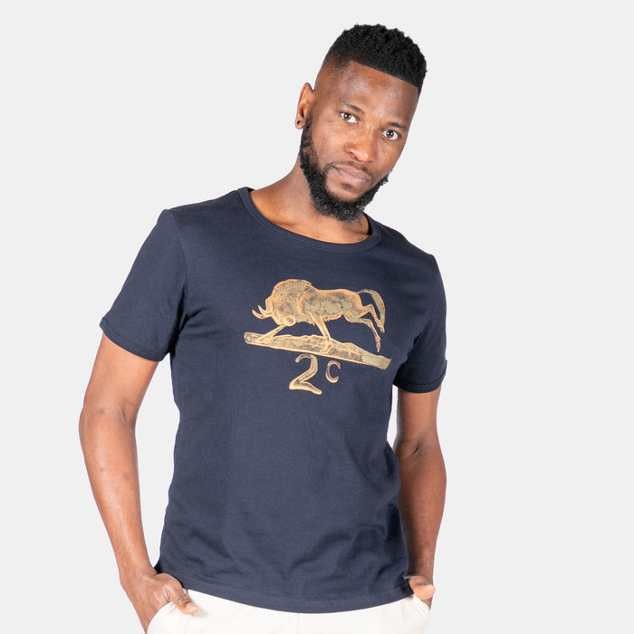 Men's Heritage 2 Cent T-Shirt - Navy