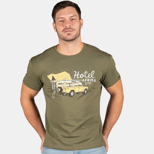Men's Hotel Afrika T-Shirt - Olive