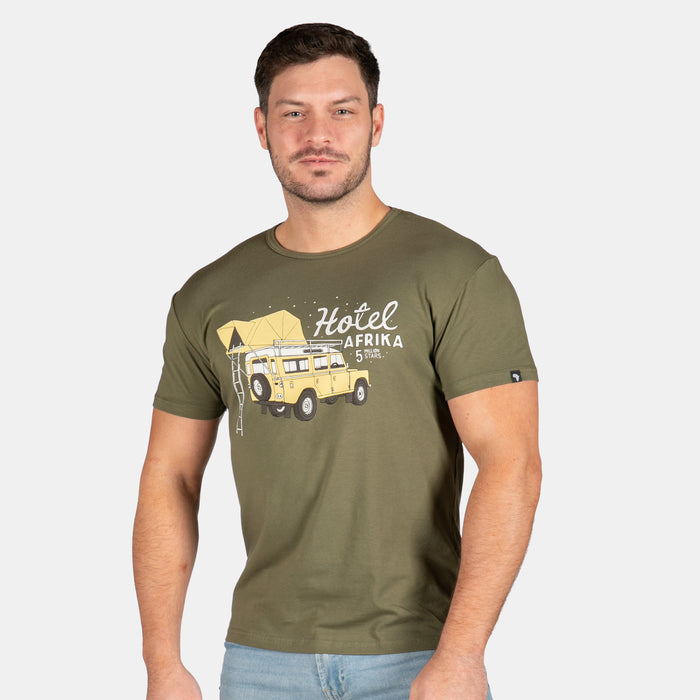 Men's Hotel Afrika T-Shirt - Olive