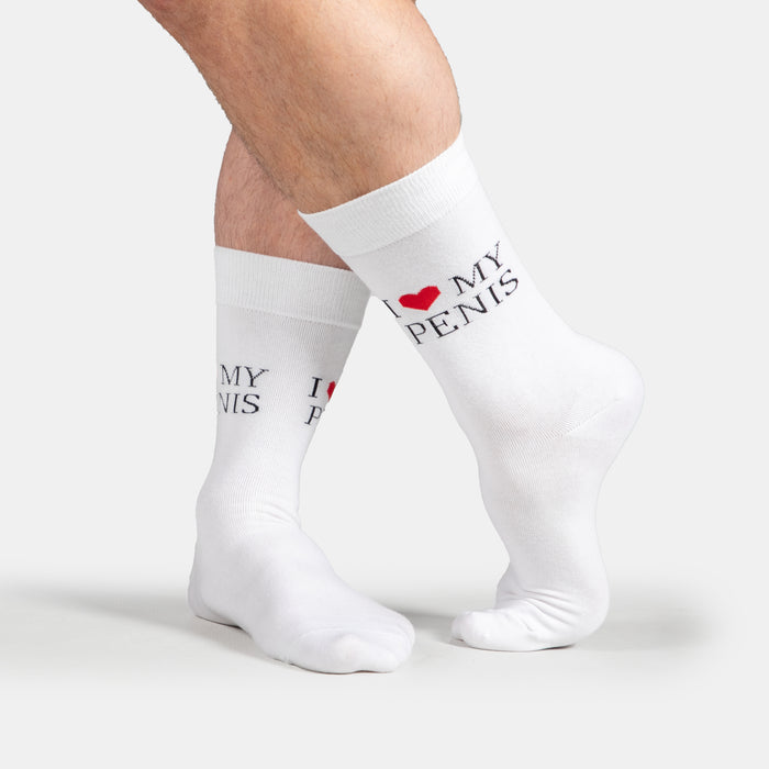 Men's I Love My Penis Socks
