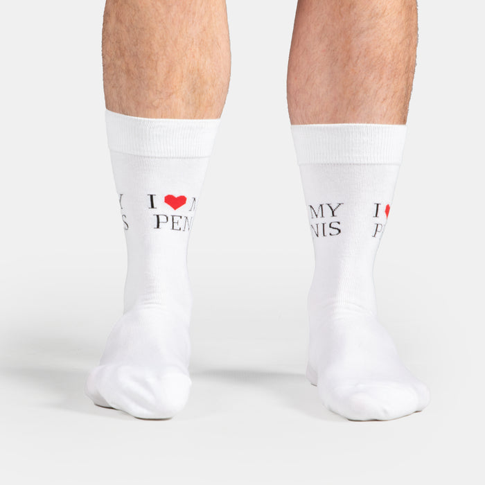 Men's I Love My Penis Socks