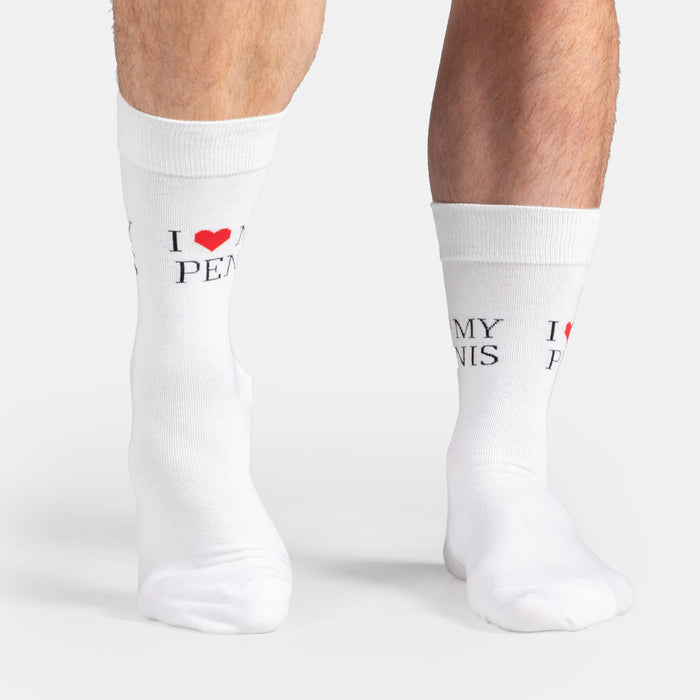 Men's I Love My Penis Socks