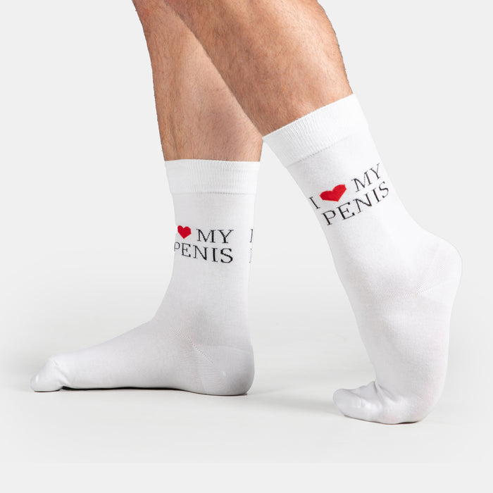 Men's I Love My Penis Socks