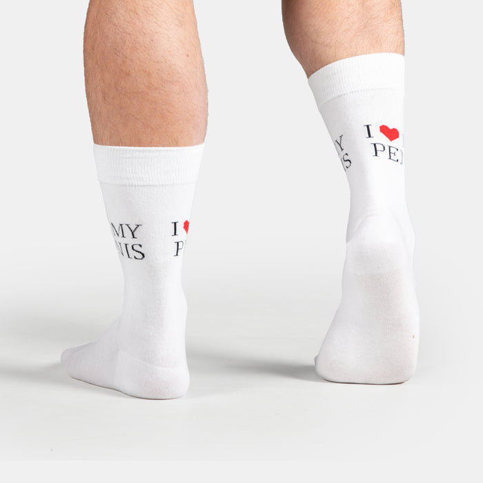 Men's I Love My Penis Socks
