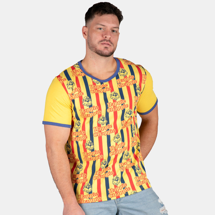 Men's Iconic Happy Chappies T-Shirt - Yellow