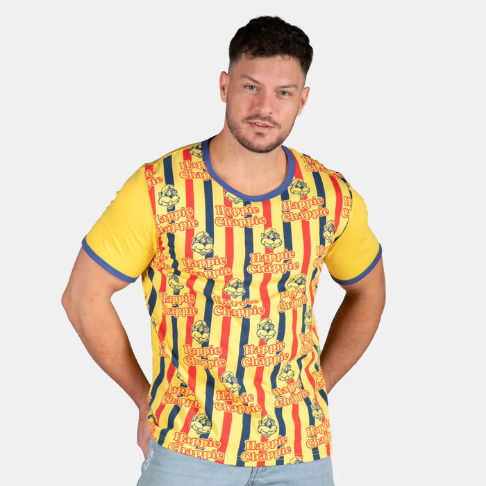 Men's Iconic Happy Chappies T-Shirt - Yellow