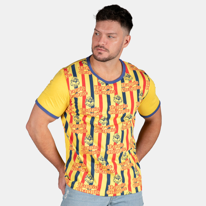 Men's Iconic Happy Chappies T-Shirt - Yellow