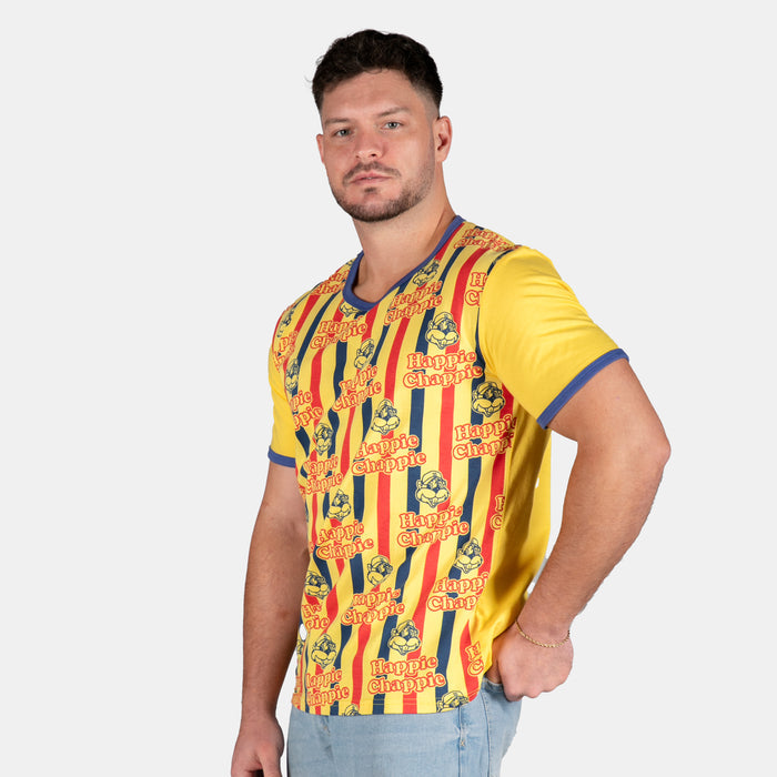 Men's Iconic Happy Chappies T-Shirt - Yellow