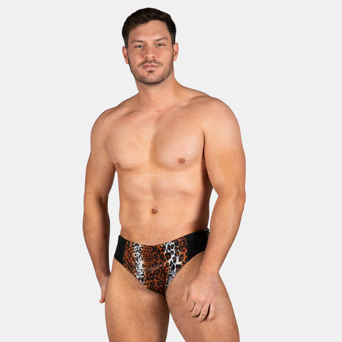 Men's Ingwe Briefs - Brown