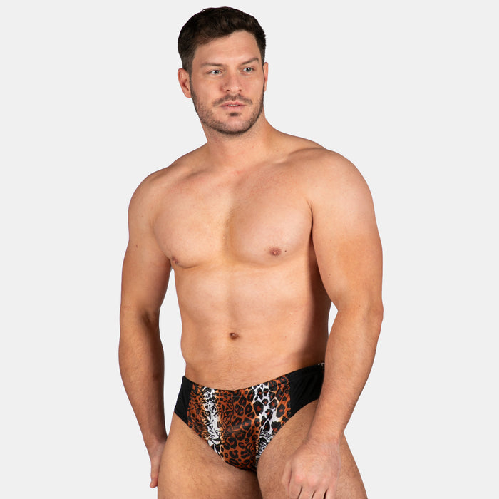 Men's Ingwe Briefs - Brown