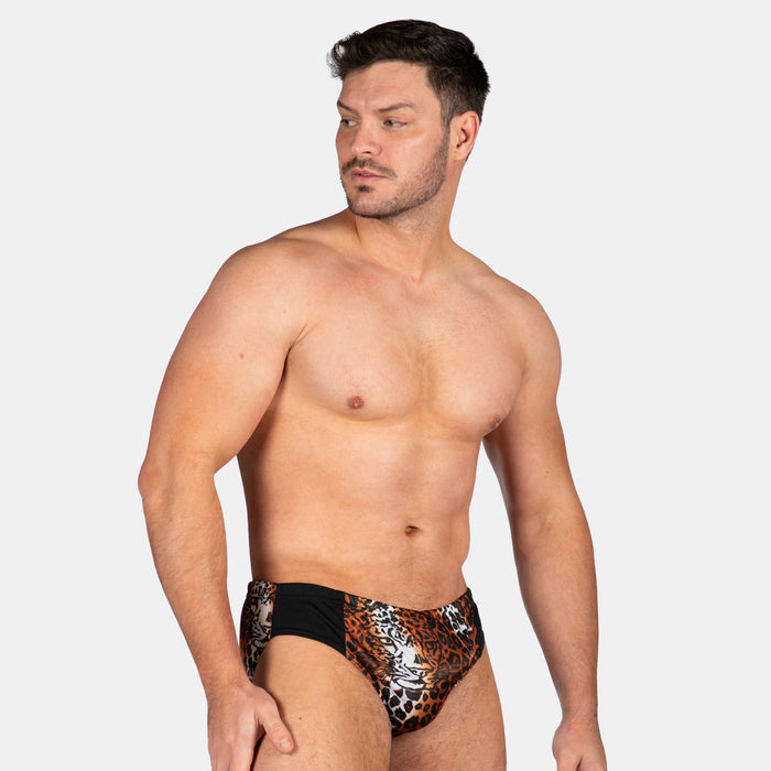 Men's Ingwe Briefs - Brown
