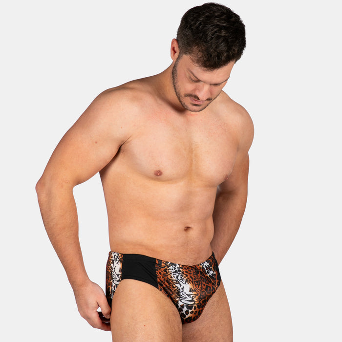Men's Ingwe Briefs - Brown